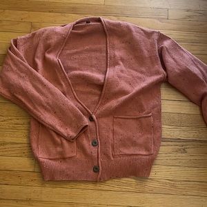 Target/ universal thread dusty pink cardigan